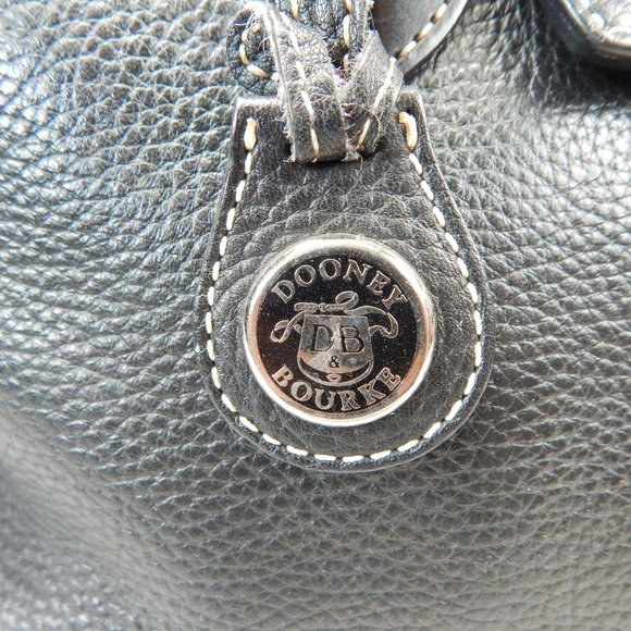 Dooney Bourke Women's Black Leather Handbag - Picture 8 of 16